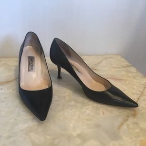 Jimmy Choo mid-height stiletto pumps size 39.5